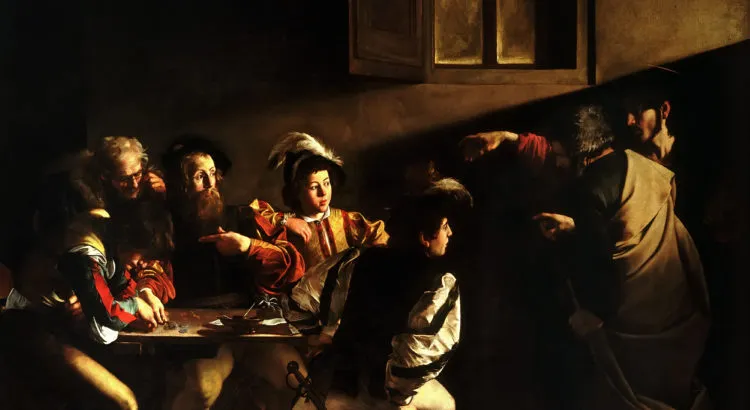 Le Caravage: La Vocation de saint Matthieu, Saint-Louis es Français, Rome