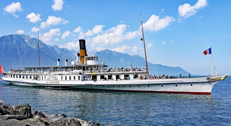 Vapeur Belle-Epoque sur le Lac Léman